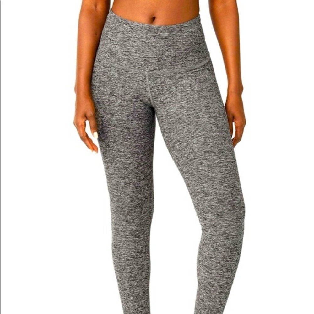 Beyond yoga Women's Gray High-Waisted Leggings